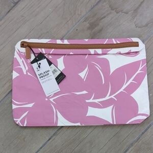 Aloha Collection Pink Floral MID Pouch